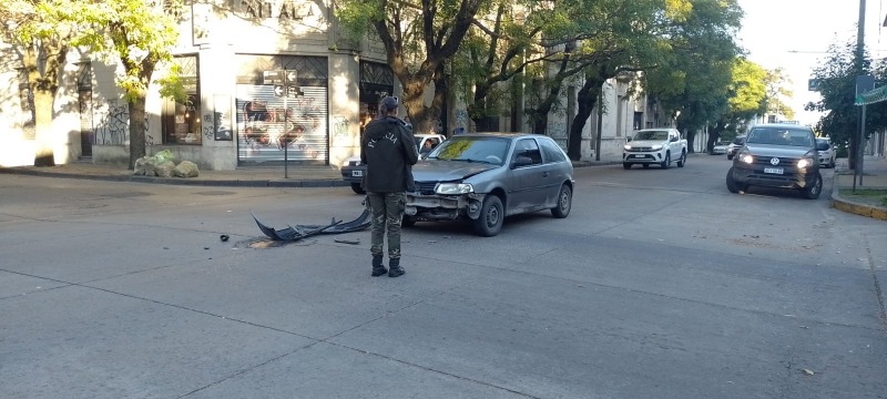 Chocaron un Gol y una Fiorino en pleno centro